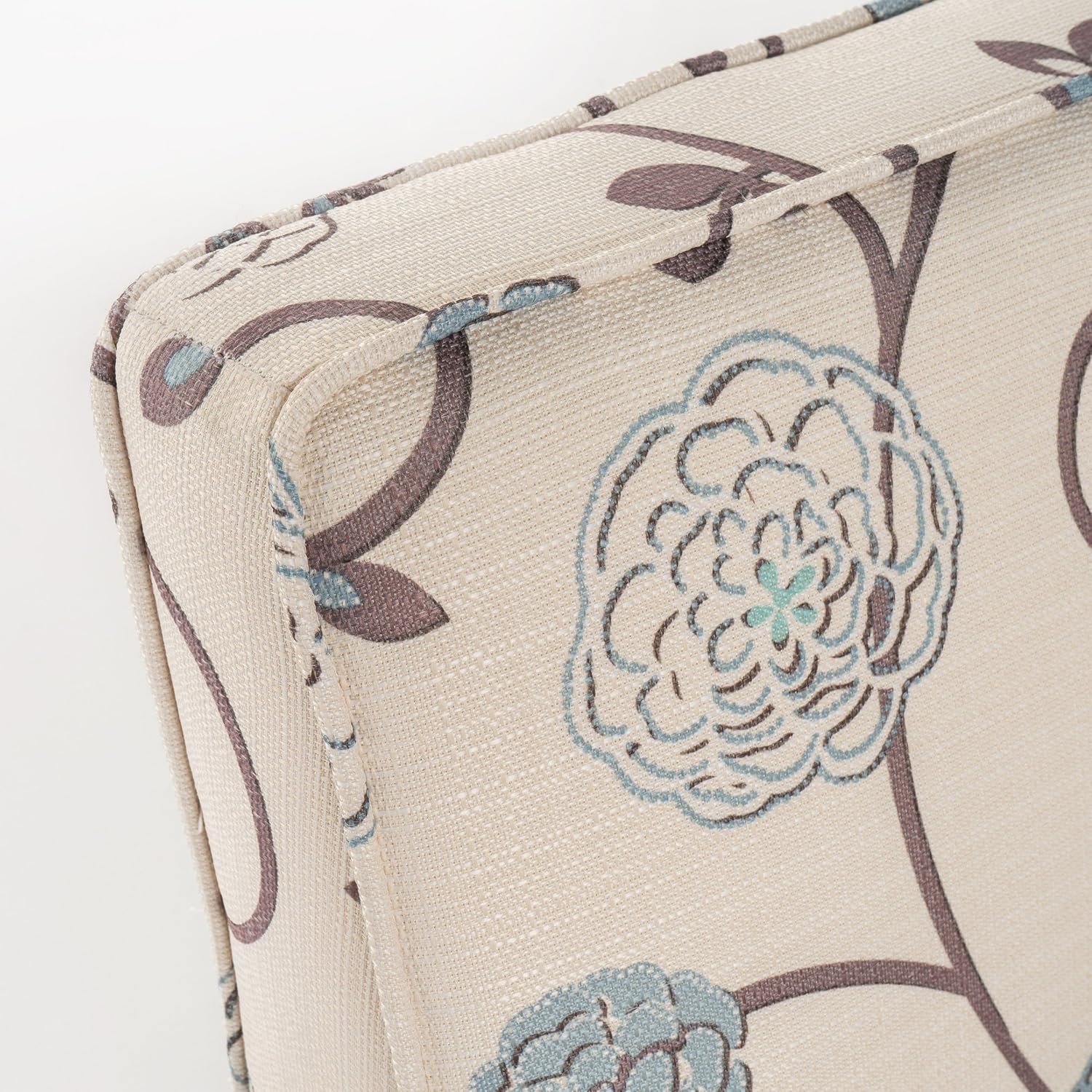 Christopher Knight Home Dejon Fabric Love Seat, White And Blue Floral