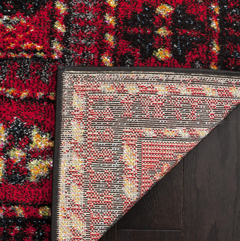 SAFAVIEH Vintage Hamadan Collection X-Large Area Rug - 11' x 15', Red & Multi, Oriental Persian Design, Non-Shedding & Easy Care, Ideal for High Traffic Areas in Living Room, Bedroom (VTH213A)