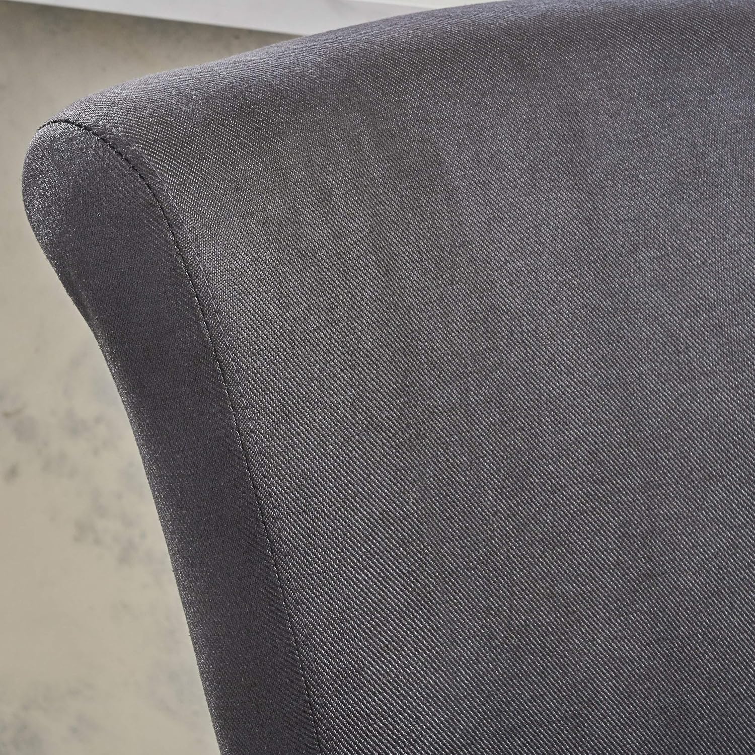 Christopher Knight Home Tracy Fabric Swivel Barstool, 41.25', Dark Charcoal